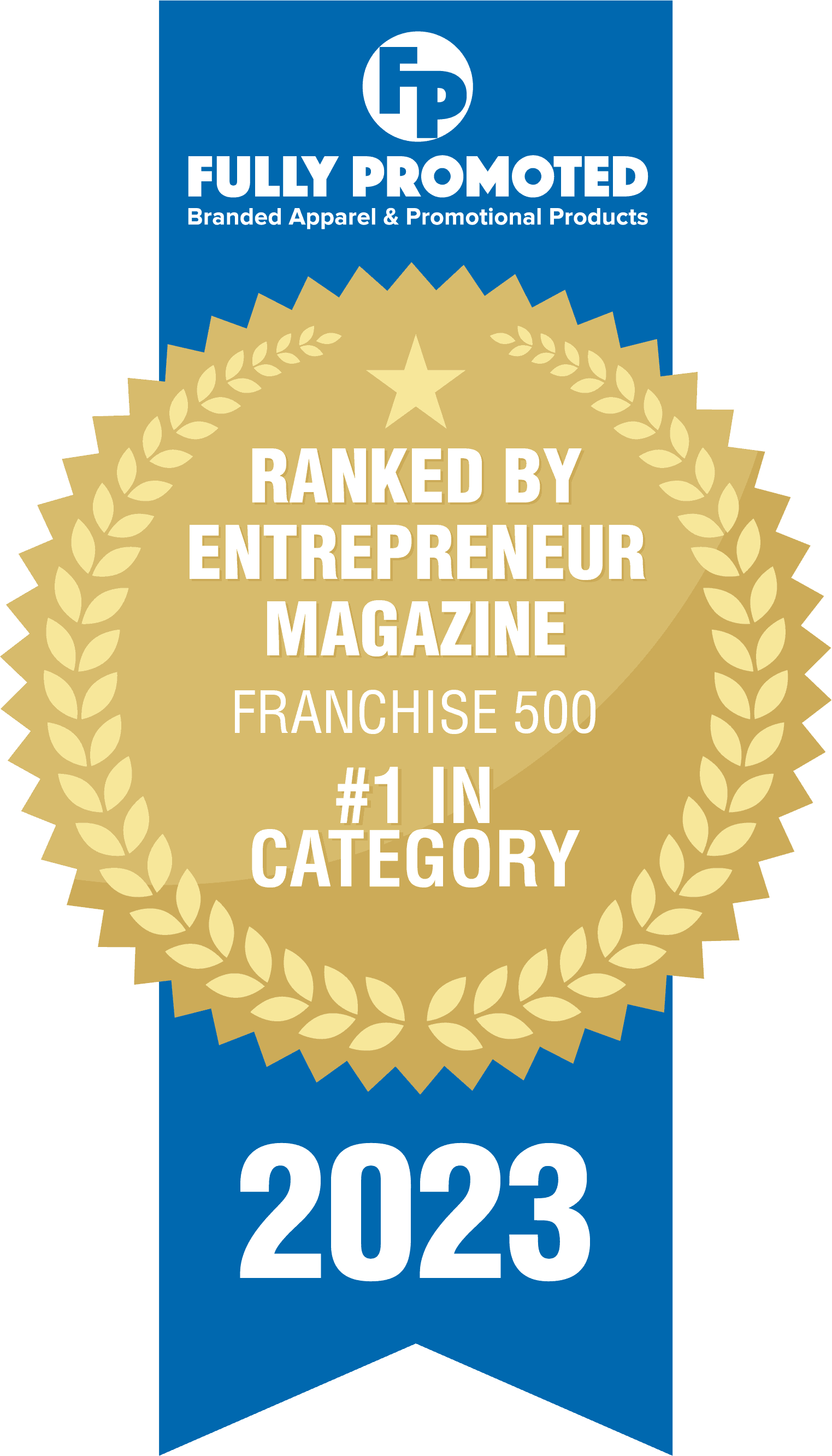 2023 Franchise 500 Badge
